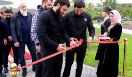 В Грозном официально открыли стадион «Нефтяник», благоустроенный по линии нацпроекта