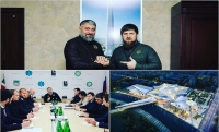 Адам Делимханов встретился с представителями компаний, возводящих «Ахмат Тауэр» и «Грозный Молл»