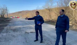 В Веденском районе проведена проверка капитального ремонта моста через реку Аржи-Ахк