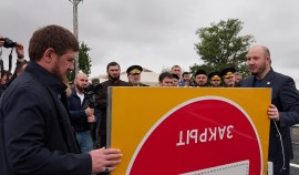 На дороге Шали — Автуры — Курчалой открыли восстановленный после паводка мост
