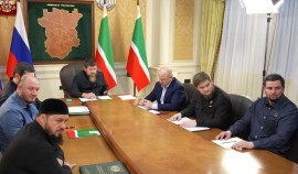 Рамзан Кадыров принял участие во встрече Владимира Путина с главами регионов| грозный, чгтрк