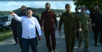 Рамзан Кадыров пообещал восстановить разрушенный оползнем поселок в ближайшее время