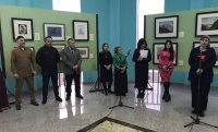 В Грозном состоялось открытие передвижной выставки «Лермонтов – художник»