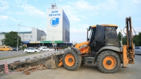 В Грозном идет строительство ливневых канализаций 