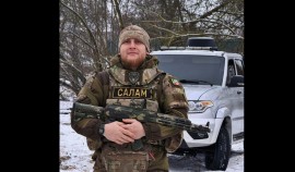 Военнослужащий полка «Север-АХМАТ» МО РФ награждён медалью «За храбрость» II степени| грозный, чгтрк