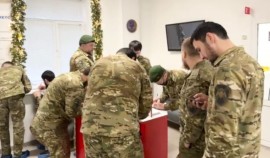 В Грозном росгвардейцы сдали кровь в рамках акции «От сердца к сердцу»| грозный, чгтрк