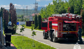 За сутки в Чеченской Республике произошло 9 пожаров
