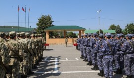 Новобранцы Росгвардии приняли Военную присягу в Чеченской Республике| грозный, чгтрк