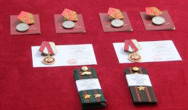 В Грозном поздравили военнослужащих Росгвардии с профессиональным праздником
