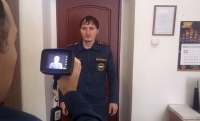 У чеченских пожарных появился новый тепловизор отечественного производства