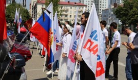 МГЕР ЧР и «Волонтерская Рота» приняли участие в официальном мероприятии ко Дню России