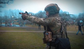В Чеченской Республике впервые прошли испытания на право ношения знака отличия спецназа Росгвардии