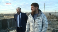 Рамзан Кадыров ознакомился с ходом строительства ряда объектов в Грозном