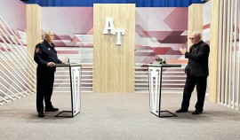 Офицер Росгвардии принял участие в телепередаче «Актуальная Тема» в Грозном
