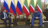 Рамзан Кадыров встретился с Секретарем Генсовета "Единой России" Андреем Турчаком