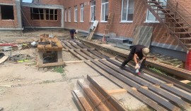 В Грозном строится дополнительный корпус для школы No 48 при поддержке нацпроекта «Образование»