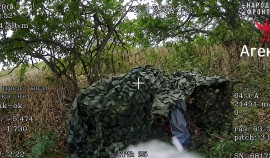 Бойцы спецназа «АХМАТ» уничтожили тяжелый гексакоптер ВСУ на Добропольском направлении