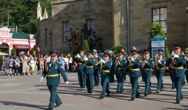 Военный оркестр из Грозного стал победителем окружного  смотр-конкурса Росгвардии