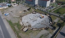В Грозном строится новая мечеть вместимостью 4400 человек