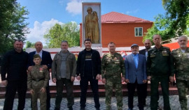 В ЧР открыли памятник воинам-афганцам, который помогли восстановить свердловские ветераны спецназа