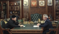 Рамзан Кадыров встретился с заместителем начальника СКЖД в Грозненском регионе Султаном Тумхаджиевым