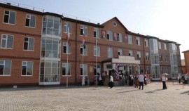 В селе Валерик открылась новая школа на 720 мест