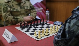 Представители Росгвардии, МВД и Минобороны приняли участие в межведомственном шахматном турнире| грозный, чгтрк