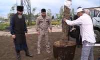 Сквер у подножия комплекса зданий «Грозный-Сити» планирует стать самым ярким  местом в столице Чечни