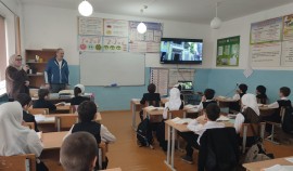 В школах ЧР прошли показы фильма «Первый на Олимпе» в рамках Фестиваля спортивного кино