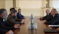 Рамзан Кадыров в Баку встретился Президентом Азербайджана Ильхамом Алиевым
