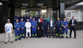«Единая Россия» организовала ифтар для сотрудников станции скорой медпомощи в Грозном