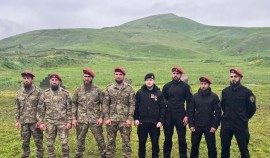 Семеро росгвардейцев из Чеченской Республики прошли испытания на право ношения крапового берета