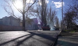 В Грозном реконструируют улицу Абдаллы II бен аль-Хусейна| грозный, чгтрк