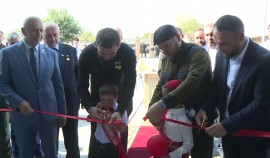 В селе Гелдаган открылась новая школа на 600 учеников