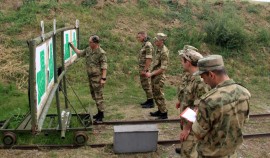 Сбор с молодыми офицерами завершился в грозненском соединении Росгвардии