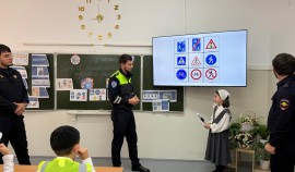 В Шатойском районе прошёл профилактический урок по безопасности дорожного движения