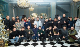 Рамзан Кадыров встретился с титулованными бойцами MMA