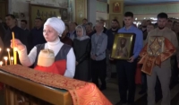 В грозненском храме Архангела Михаила прошла праздничная литургия