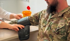 Росгвардейцы поддержали донорскую акцию «От сердца к сердцу» в Грозном| грозный, чгтрк