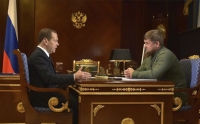 В Москве прошла встреча премьер-министра Дмитрия Медведева с Главой ЧР Рамзаном Кадыровым