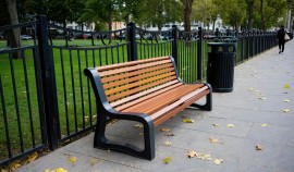 В Серноводском муниципальном районе ЧР завершается благоустройство улицы Шерипова