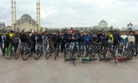 Новый велосезон в Грозном открыли масштабной акцией 