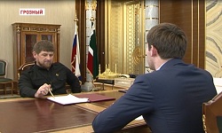 Р. Кадыров и А. Эдельгериев обсудили актуальные для региона вопросы