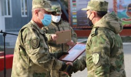 В Объединенной группировке войск поздравили военнослужащих и ветеранов подразделений разведки