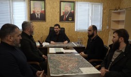 Хас-Магомед Кадыров провел встречу с застройщиками района им. В. Путина