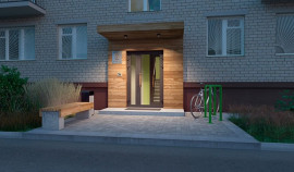 В Грозном активными темпами проводится ремонт подъездов многоквартирных домов