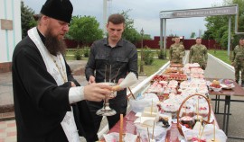 В ОГВ(с) на Северном Кавказе состоялось пасхальное богослужение