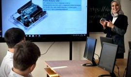 Школьники Шали осваивают робототехнику и ИТ в рамках проекта «Код будущего»