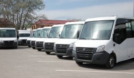 В Чеченской Республике транспортные компании получили 25 микроавтобусов