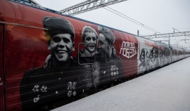 Поезд Победы приехал в Гудермес